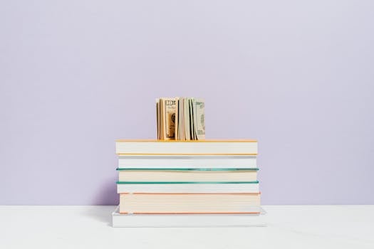desk with meditation resources